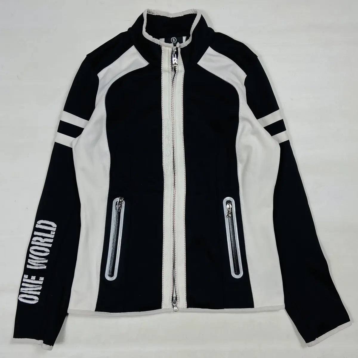 BOGNER SPORTS ONE WORLD MOTO TRACK ZIP JACKET 2000s