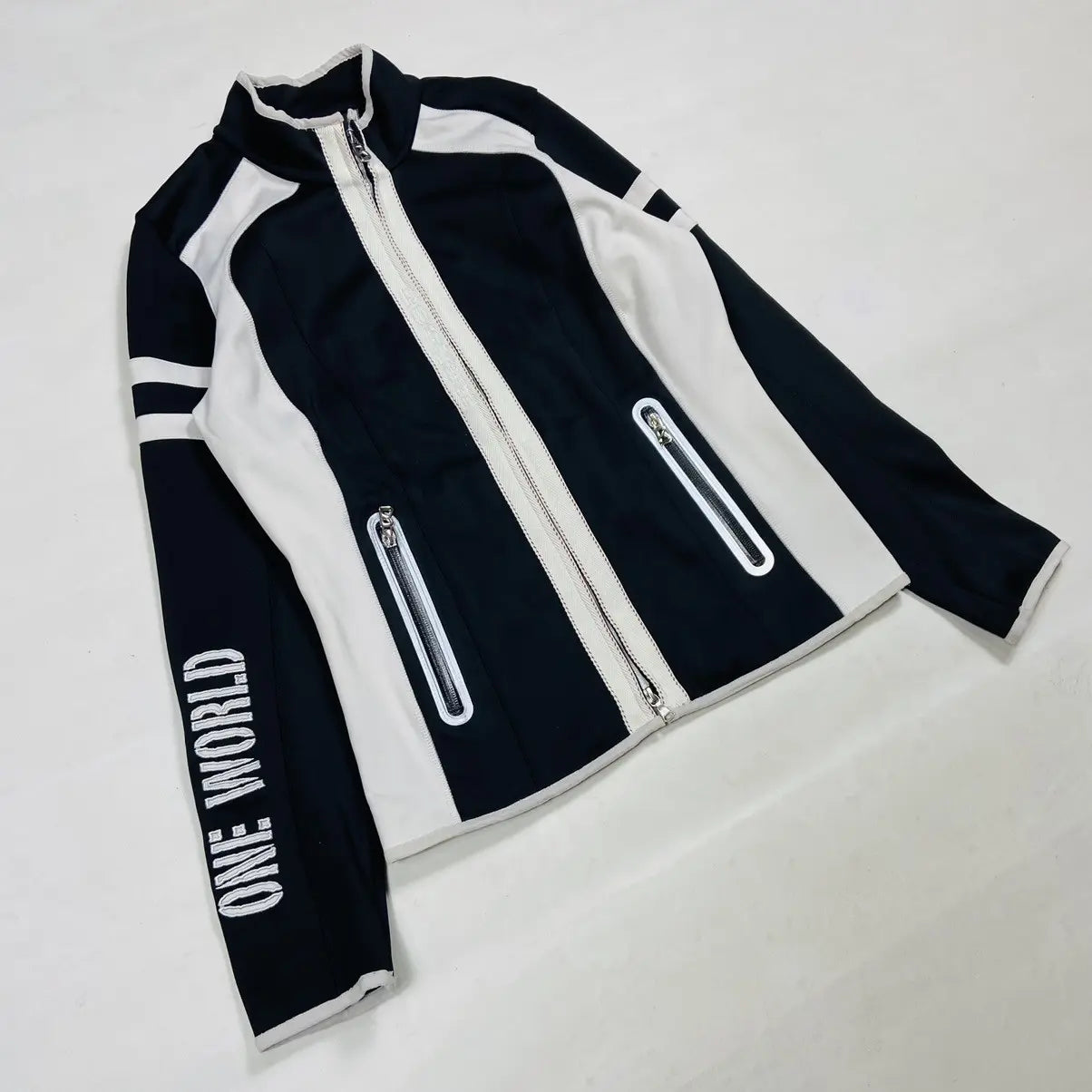 BOGNER SPORTS ONE WORLD MOTO TRACK ZIP JACKET 2000s