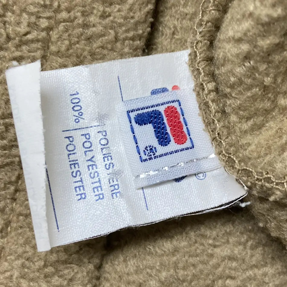 1990s TEDDY FLEECE FILA SWEATSHIRT
