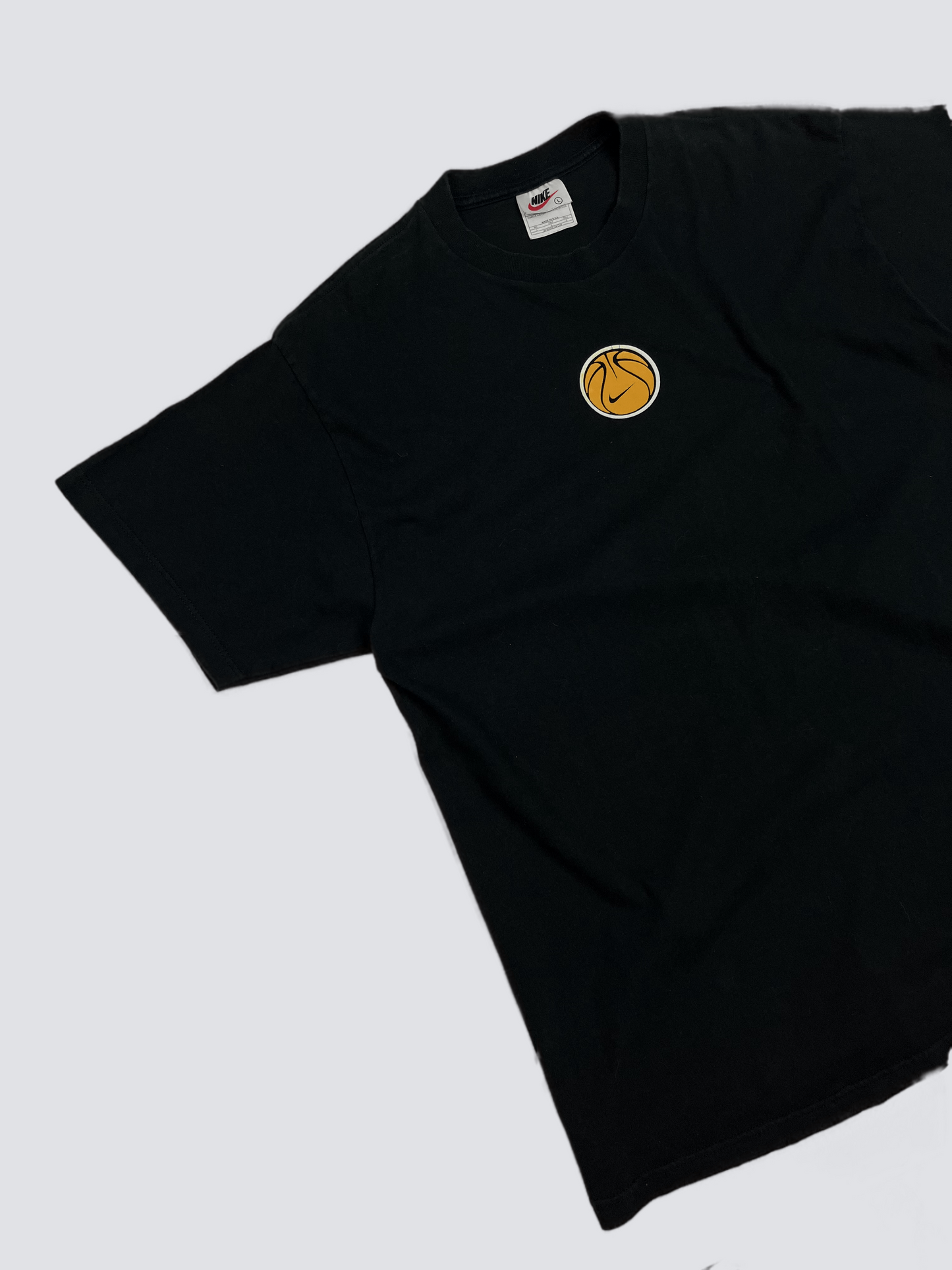 1990s NIKE BASKETBALL CENTER SWOOSH TEE